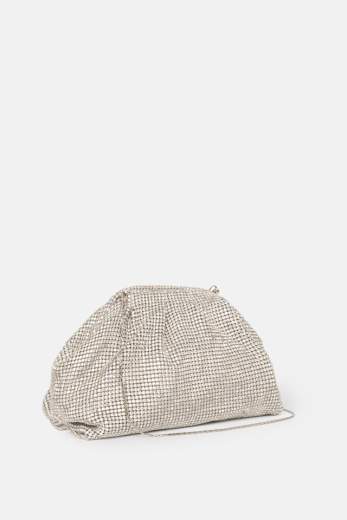 TWENTYFOURHAITCH POCHETTE CON STRASS