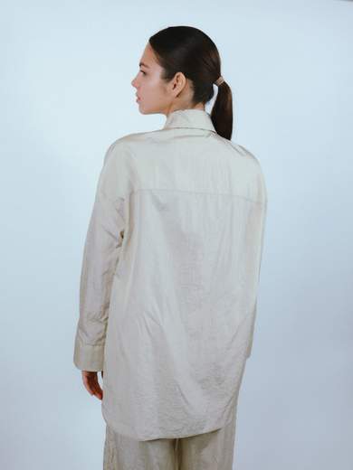 MM Max Mara BLUSA OVERSIZIE IN NYLON