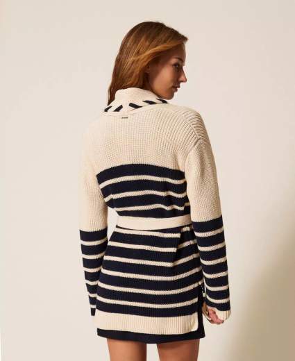 TWINSET CARDIGAN PUNTO PANNOCCHIA