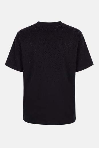 TWENTYFOURHAITCH T-SHIRT CON SPALLE IMBOTTITE