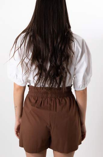 Cristinaeffe SHORT CON ELASTICO IN VITA