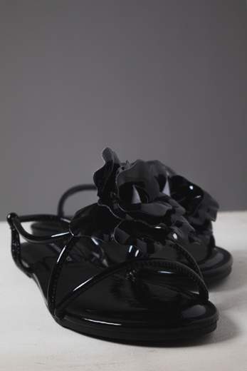 TWENTYFOURHAITCH SANDALO IN VERNICE FLOREALE