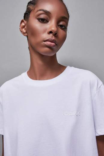 PATRIZIA PEPE T-SHIRT GIROCOLLO DONNA