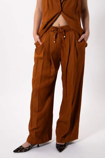 Cristinaeffe PANTALONE CON PINCES A PALAZZO