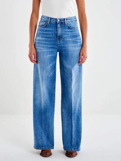 VICOLO JEANS ELASTICIZZATO VITA ALTA