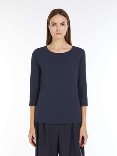 MAX MARA WEEKEND T-SHIRT SCOLLO BARCHETTA DONNA