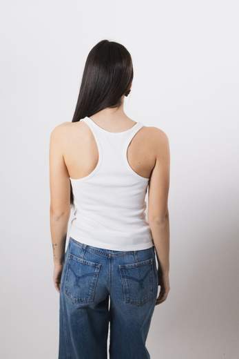 ICON DENIM CANOTTA A COSTINE