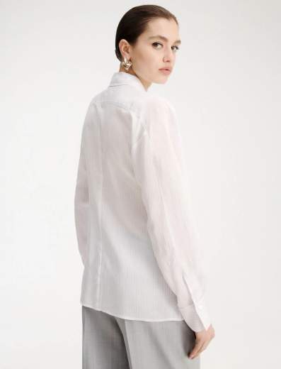 Marella CAMICIA GESSATA MISTO SETA