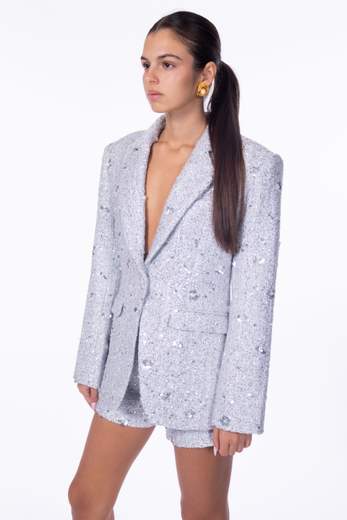 TWENTYFOURHAITCH GIACCA MONOPETTO IN BOUCLE'