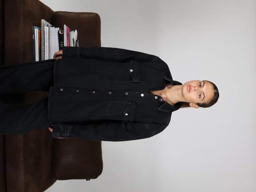 ICON DENIM CAMICIA OVERSIZE IN DENIM