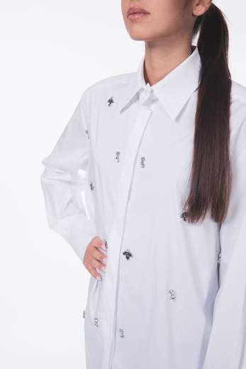 Silence limited CAMICIA OVER CON PUNTI LUCE