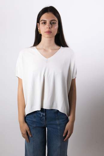 VICOLO MAGLIA CON SCOLLO A "V"