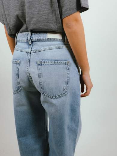 ICON DENIM JEANS GAMBA LARGA