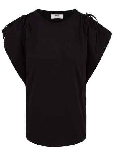 SOLO TRE T-SHIRT CON MANICHE AD ALETTA DONNA