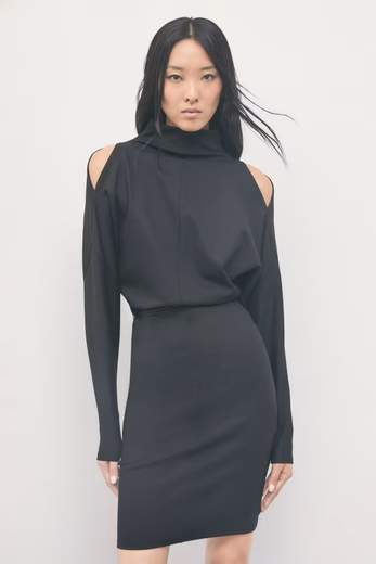 PATRIZIA PEPE ABITO MINI CUT OUT