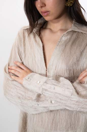 rame CAMICIA SCOLLO A 