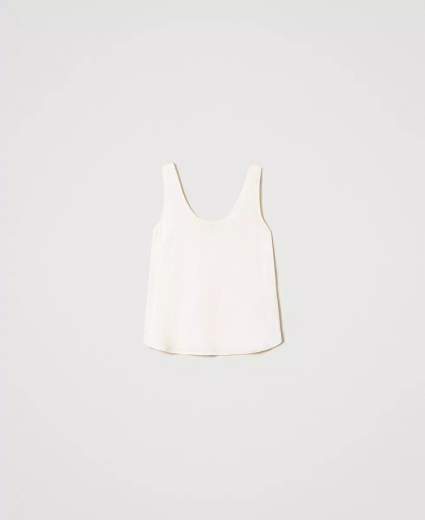TWINSET TOP IN RASO DONNA