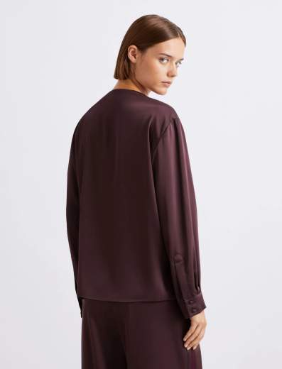 Marella BLUSA MORBIDA IN DOUBLE SATIN