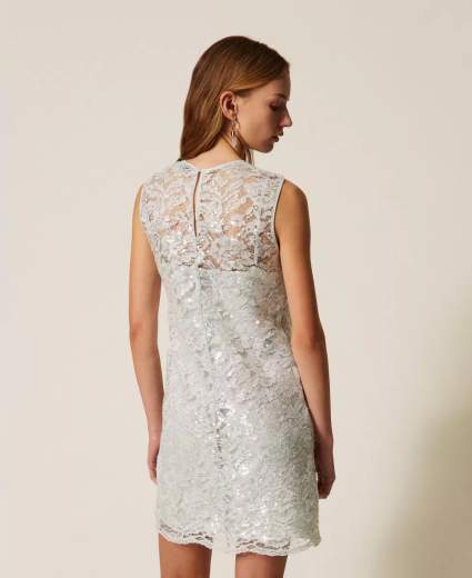 TWINSET ABITO SMANICATO IN PIZZO