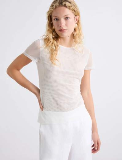 Marella T-SHIRT IN TULLE