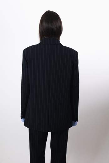 HINNOMINATE BLAZER MONOPETTO GESSATO