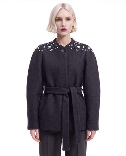 rame CAPPOTTO CORTO CON DECORAZIONI