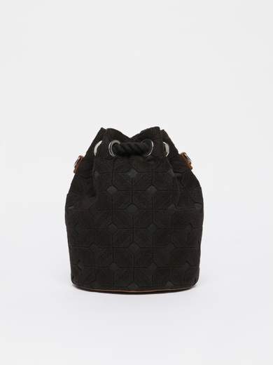 MAX MARA BEACHWEAR BORSA A SECCHIELLO CON COULISSE