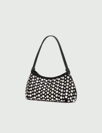 Marella BORSA ECOCAMOSCIO CON BORCHIE
