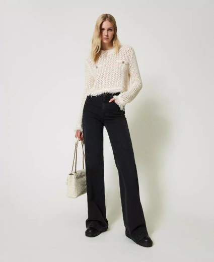 TWINSET JEANS FLARE DONNA