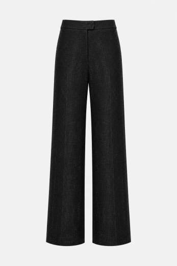 TWENTYFOURHAITCH PANTALONE DRITTO CON STRASS