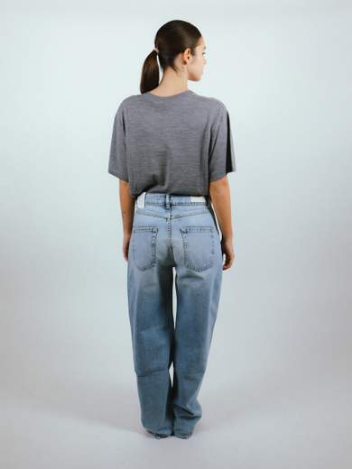 ICON DENIM JEANS GAMBA LARGA