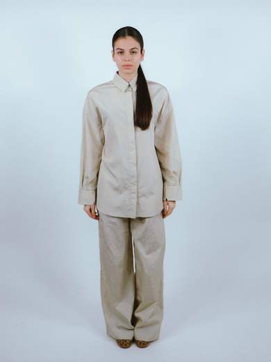 MM Max Mara BLUSA OVERSIZIE IN NYLON