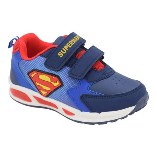 SuperMan scarpe con luci bambino W1030004S-JB03-0040-BL