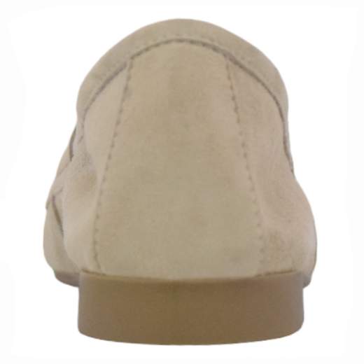 Mocassini donna camoscio beige MOD300-C-BE