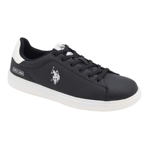 U.S. POLO ASSN BYRON001D-BLK-WHI03