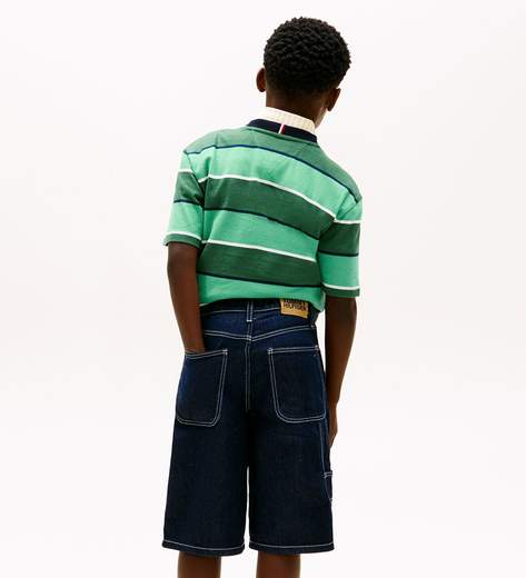 Tommy Hilfiger Bambino Bermudone In Jeans