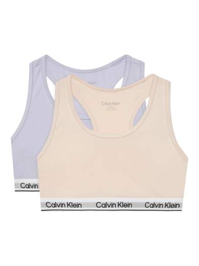 Calvin Klein Bambina Set Di Top Con Elastico Logato.