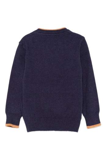 Trussardi Bambino Maglione Per Neonato Con Taschino.