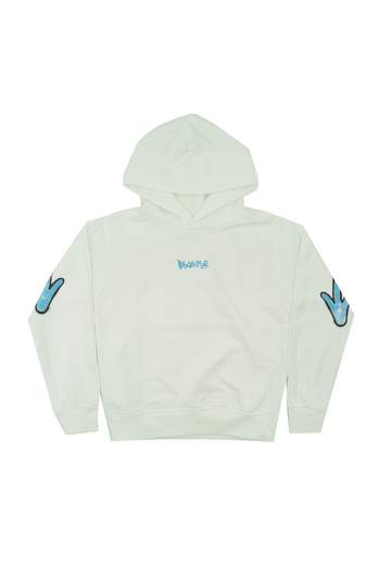 Disclaimer Bambino Felpa Per Ragazzo Con Cappuccio E Logo Posteriore.