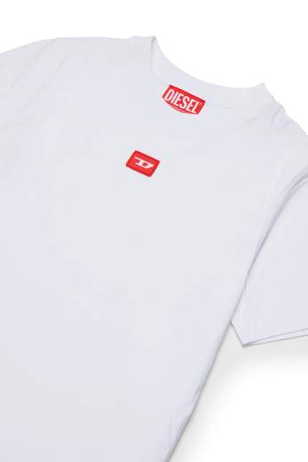 Diesel Bambino T-shirt Con Logo Applicato.