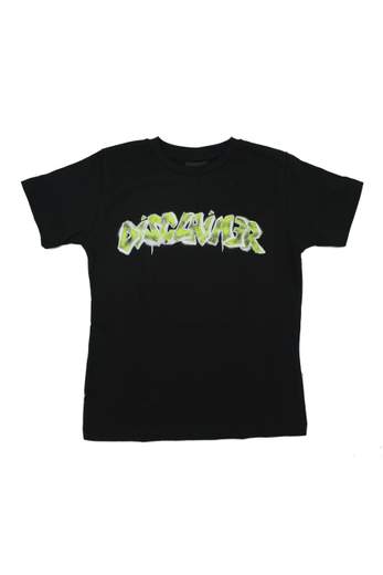 Disclaimer Bambino T-shirt Per Ragazzo Con Stampa Logo.