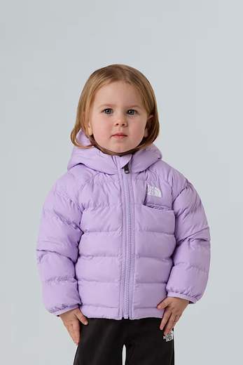 The North Face Bambina Piumino Per Neonata Reversibile.