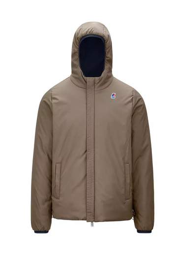 Kway Bambino Giubbino Con Cappuccio Reversibile.