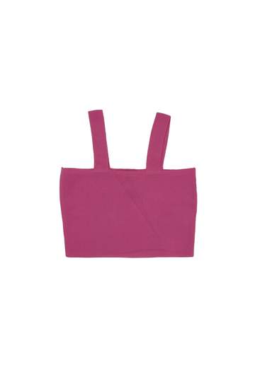 Manila Grace Bambina Top Per Ragazza Fucsia In Maglia.