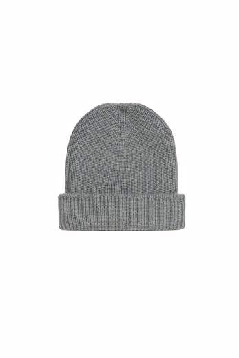 County Of Milan Bambino Cappello In Lana Con Logo Ricamato.