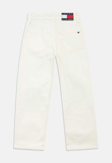 Tommy Hilfiger Bambino Pantalone Bianco Modello Buggy.