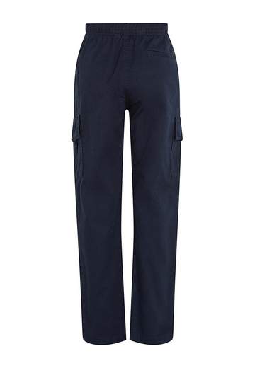 Tommy Hilfiger Bambino Pantalone Blu Modello Cargo Con Elastico In Vita.