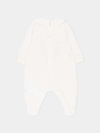 Moschino Neonato Tutina Per Neonato Con Stampa Teddy E Logo.