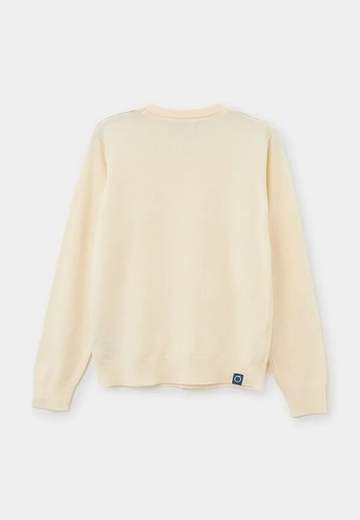 Trussardi Bambino Maglione Per Bambino Collo A Giro,logo Ricamato.