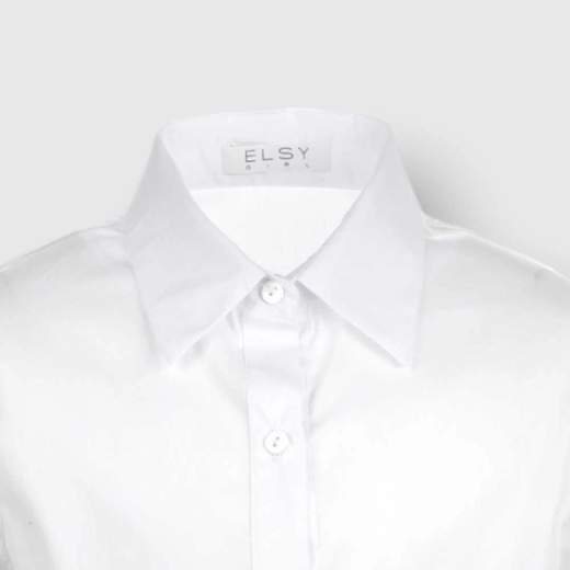 Elsy Bambina Camicia Bianca Cropped.